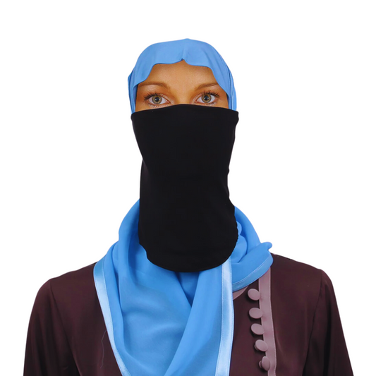 D NIQAB IN IN D- SHAPE CHINA